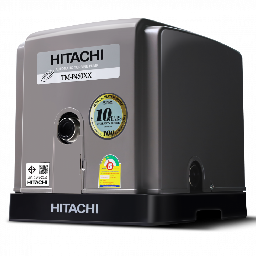 ปั้มน้ำ Hitachi รุ่น turbine type ปั้มน้ำครัวเรือน